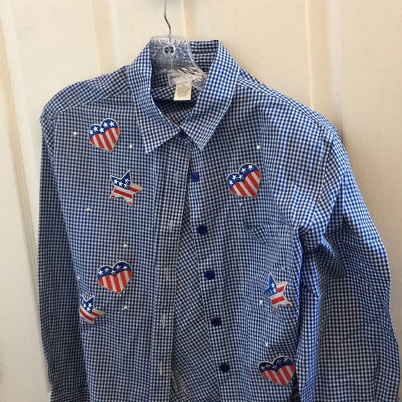 Ladies drapers and Damon’s blouse petite large - Picture 1 of 4